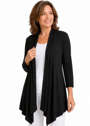 Saloos - Long edge to edge cardigan (3117-16)