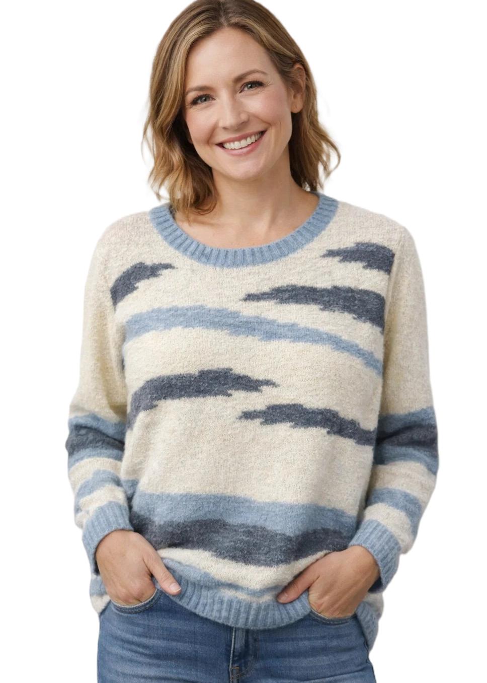Claudia C - Striped Jumper (13374)