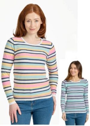 Mudflower Stripe Jumper (202)