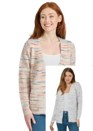 Mudflower Stripe Cardigan (204)