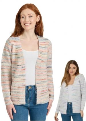 Mudflower Stripe Cardigan (204)
